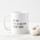Recherche de bizarre café tasses Sarcastique