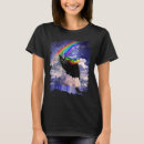 Suche nach schwarzes einhorn tshirts Regenbogen