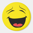 Recherche de visage de sourire magnets Jaune