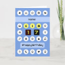 Suche nach 17 geburtstag karten Modern