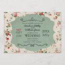 Recherche de chic minable romantique invitations Floral