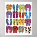 Suche nach flip flops poster Bunt