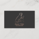 Recherche de groomer cartes visite Simple