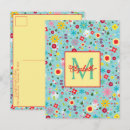 Recherche de aqua cartes postales Floral