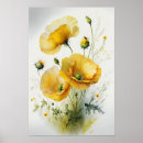 Recherche de pavot jaune Fleurs jaunes