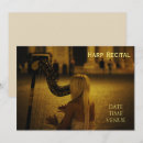 Recherche de harpe invitations Concert