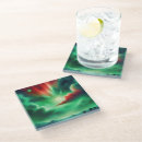 Recherche de relaxation dessous de verres Vert
