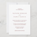 Recherche de bordeaux et blanc mariage invitations Pour elle