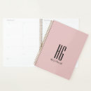 Recherche de monogramme rose bureau fournitures Chic