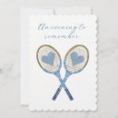 Recherche de raquettes de tennis invitations Célébration