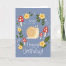 Recherche de retarder anniversaire cartes Escargot