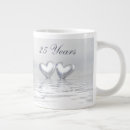 Recherche de anniversaire argenté tasses 25 ans