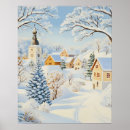 Suche nach winter hütten poster Winterlandschaft