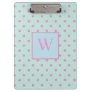 Suche nach polka dots klemmbrett Monogramm