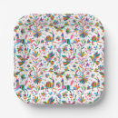Recherche de broderie assiettes en papier Coloré