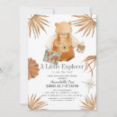 Recherche de explorateurs invitations Aquarelle