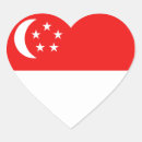 Recherche de drapeau singapour autocollants Drapeaux du monde