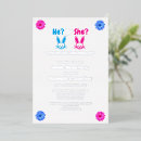 Recherche de floral gender reveal invitations Printemps