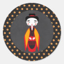 Recherche de geishas autocollants Pour enfants