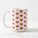 Recherche de sentiments tasses Rouge