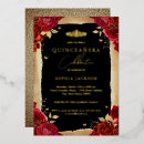 Recherche de de quinceanera 15ème anniversaire invitations Rose