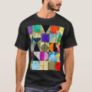 Recherche de géométrique abstrait tshirts Arrière plan