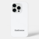 Recherche de blanc et noir coques Initiales