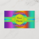 Recherche de couleurs au néon cartes visite Modèle