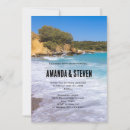 Recherche de island mariage invitations Mer