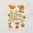 Recherche de geburtstag cartes postales Animaux