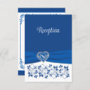 Recherche de bleu royal gris argenté invitations Blanc