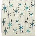 Recherche de mid century modern rideaux douche Ère atomique