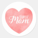 Recherche de super maman autocollants Coeur