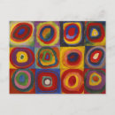 Recherche de kandinsky cercles cartes postales Abstrait