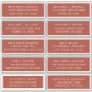 Recherche de rouge et blanc mariage autocollants Simple