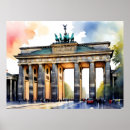 Suche nach brandenburger tor berlin poster Deutschland