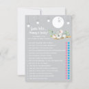 Recherche de games baby shower invitations Maman ou papa