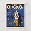 Recherche de style des années 1920 cartes postales Vintage