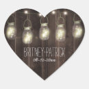 Recherche de mason jar mariage autocollants Rustique