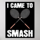Suche nach tennis spaß poster Badminton