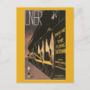 Recherche de conducteur de train cartes postales Locomotive