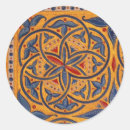 Recherche de cercle bleu autocollants Rouge