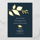 Recherche de bleu nuit mariage invitations Simple