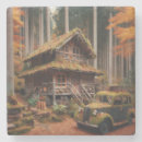 Recherche de automobiles dessous de verres Vintage