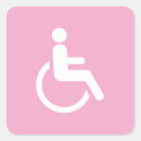 Recherche de mobilité autocollants Accessibilité