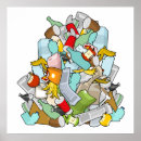 Recherche de décharge posters Ordures