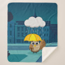 Suche nach regenschirm decken Stadt