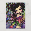 Recherche de hibou fille cartes postales Imaginaire