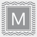 Recherche de motif zig zag autocollants Monogramme