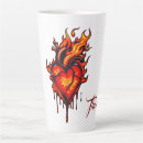 Recherche de coeur flamboyant Amour
